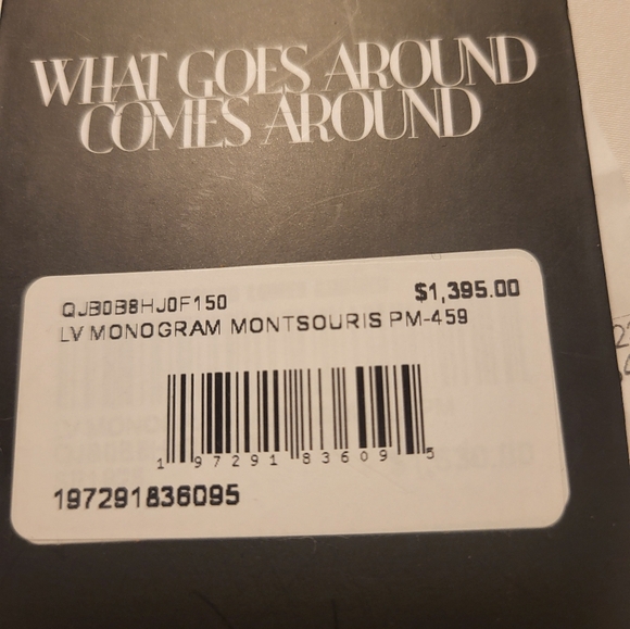 LV Montsouris MM monogram back pack - Picture 4 of 8